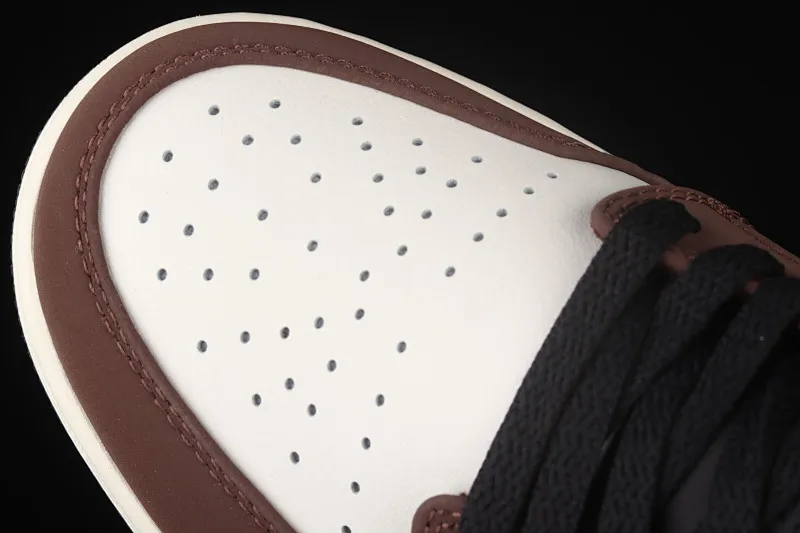 All categories Air Jordan Jordan series basketball shoes Air Jordan 1 Low G version pure original Air Jordan 1 Low AJ1 Joe 1 white brown low-top cultural leisure sports sneakers DC6991-200
